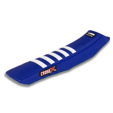 Pokrowiec siedzenia CROSSX YAMAHA UGS WELD STRIPES BLUE/WHITE Wszystkie modele