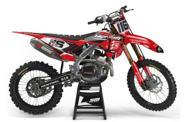 Honda Decore 11 Red Black