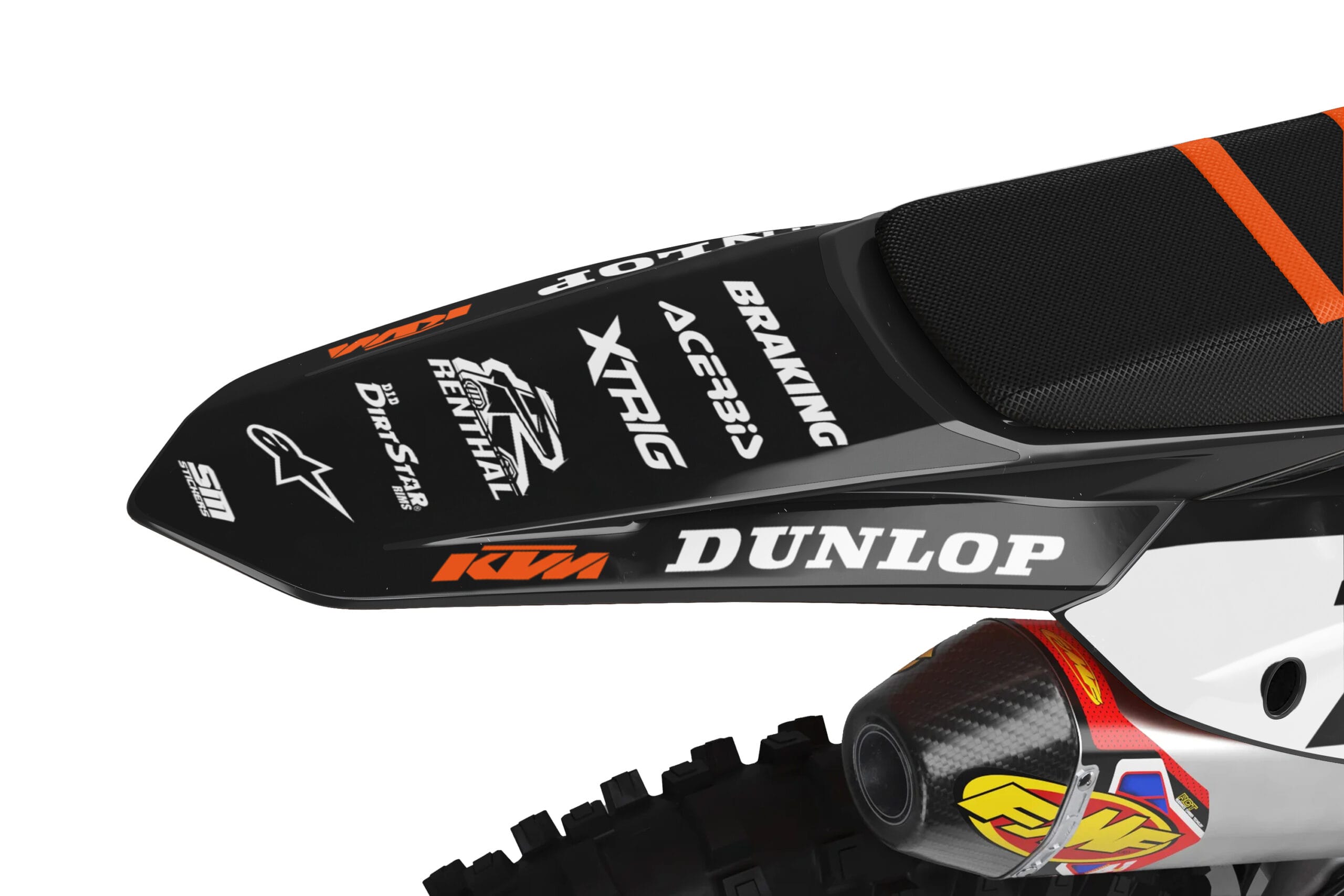 KTM Decore 20 Black Orange - obrazek 3