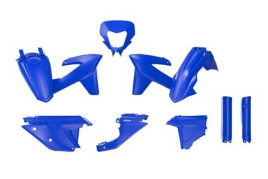 Zestaw plastików pasuje do SHERCO SE-R/SEF-R '25-26 RTECH KOLOR NIEBIESKI