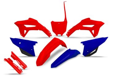 Zestaw plastików do HONDA CRF 250 R '22-'24, CRF 450 R '21-'24 KOLOR OEM 2027
