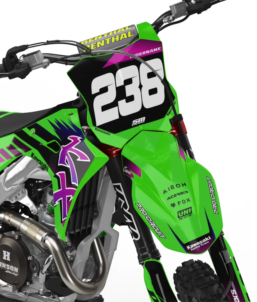 Kawasaki Decore 7 Green