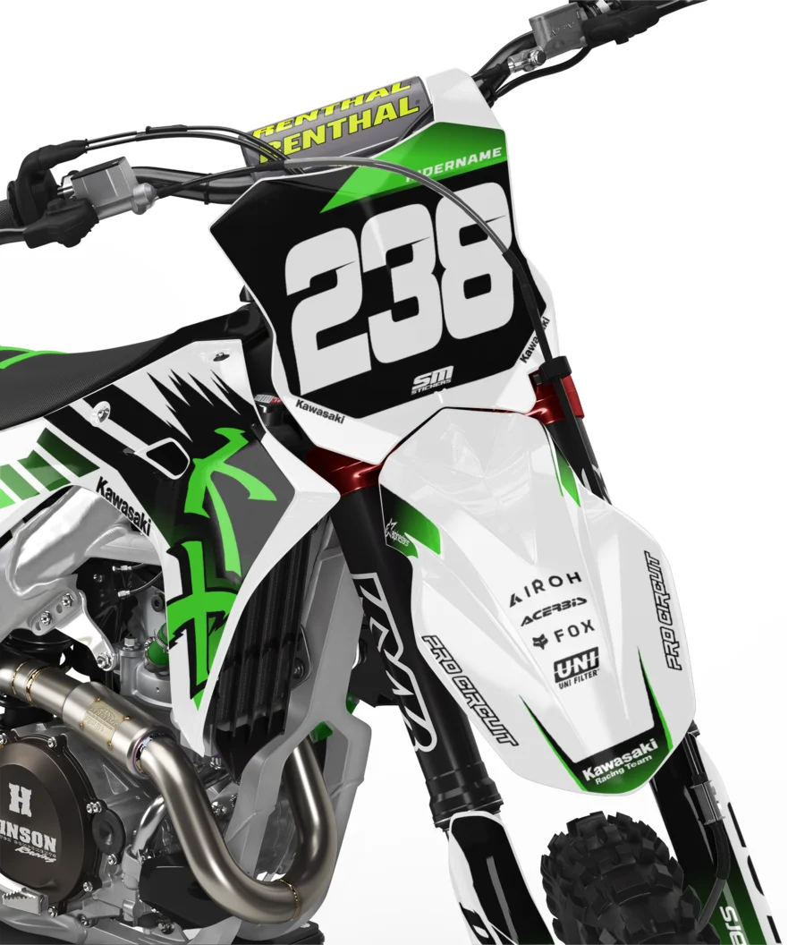 Kawasaki Decore 7 Green White