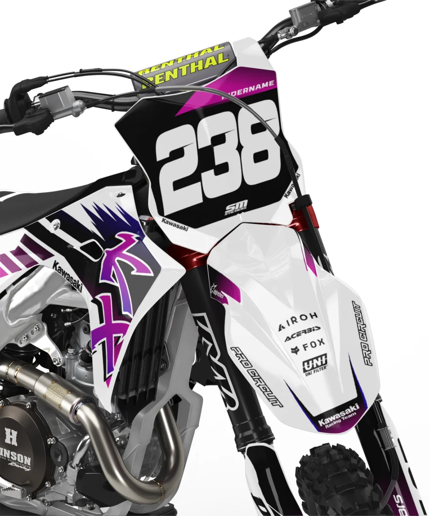 Kawasaki Decore 7 Purple White