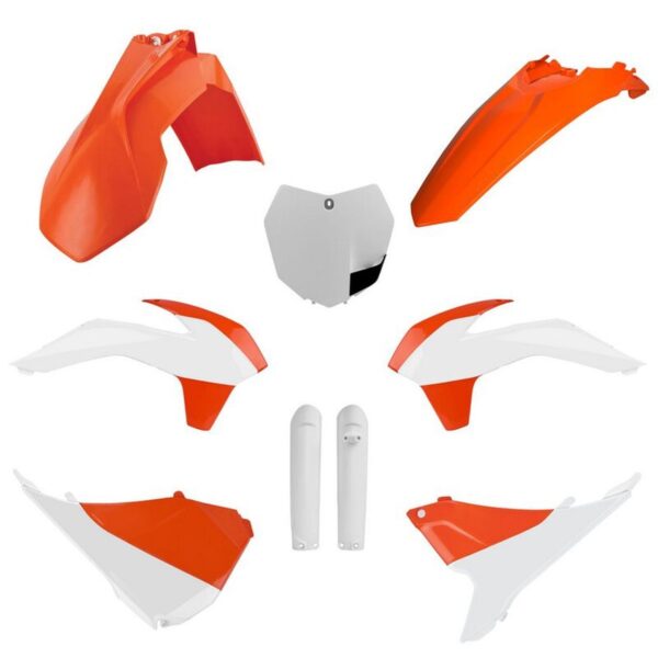 Zestaw plastików do KTM SX/SX-F/XC-F 15-16 z osłonami lag POLISPORT, zdjęcie 2 smstickers